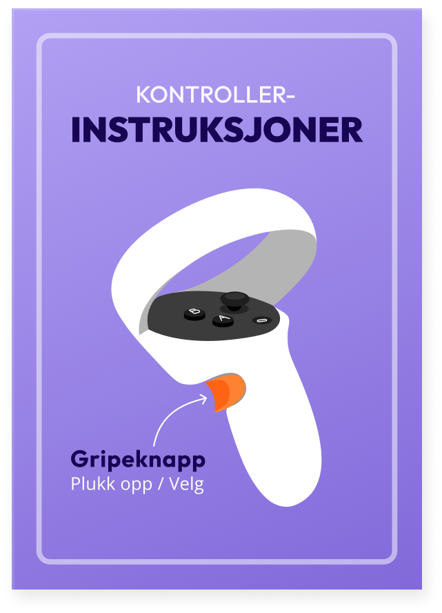 Illustrasjon av grep knappen